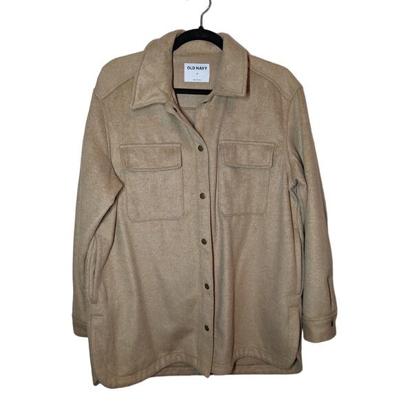 Old Navy Light Brown Shacket - Picture 1 of 3
